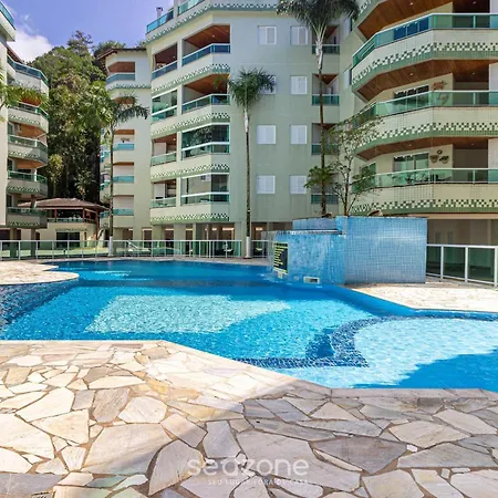 Apto c/ Churrasqueira a 180m da Praia CGB0035-3